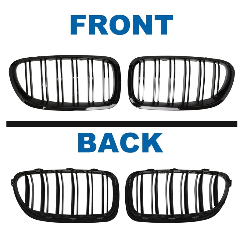 Front Bumper Kidney Grille For BMW 5 Series F10 F11 F18 2010 2011 2012-2016