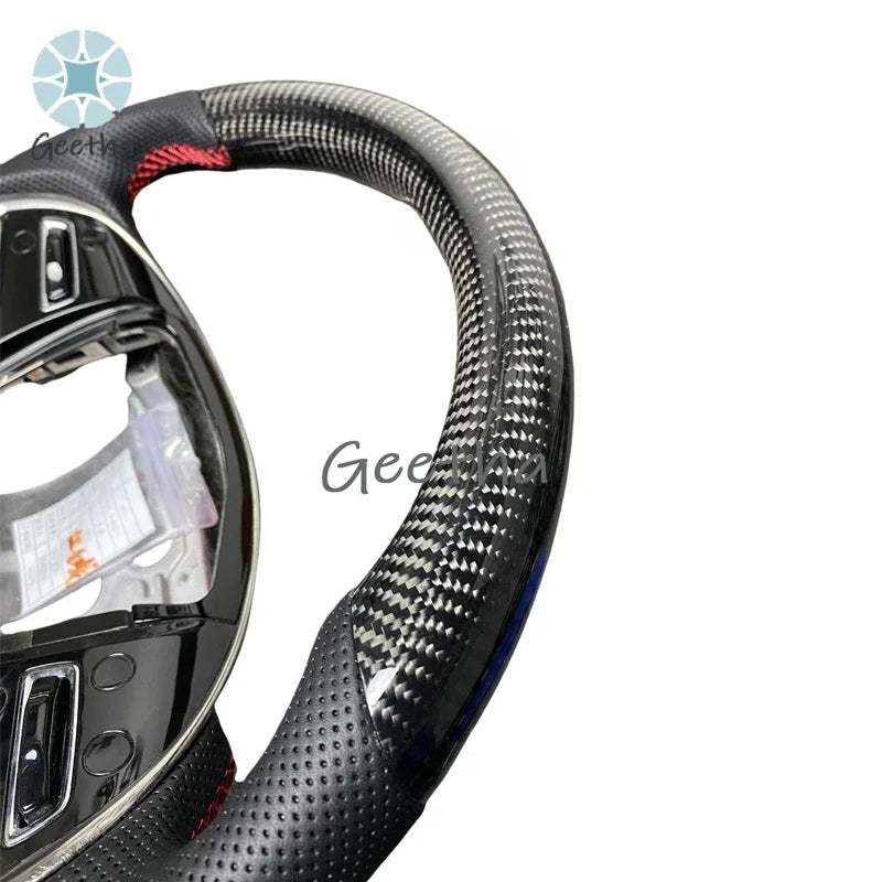 Carbon Fiber Steering Wheel for Cadillac CTS XTS SRX ATS CT6 ATS-V Customized